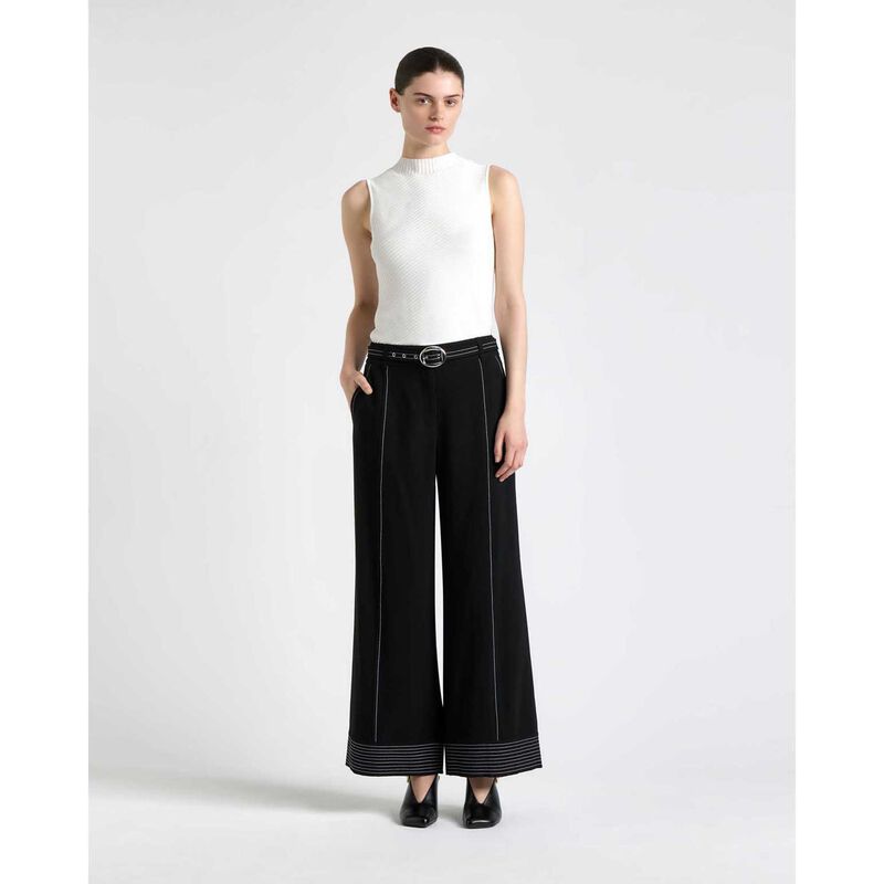 Cue Diagonal Ribbed Knit Tank image number 2